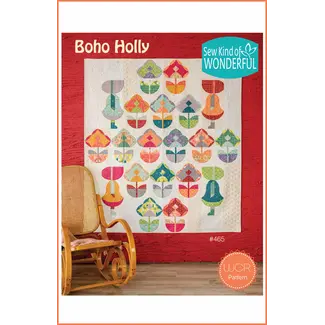 Sew Kind of Wonderful Boho Holly Quilt Pattern