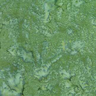 Island Batiks Batik Foundations: Glorious Greens Evergreen $19/m