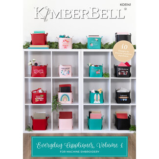 Kimberbell Designs Everyday Appliques Vol. 1, Discontinued, While Supplies Last