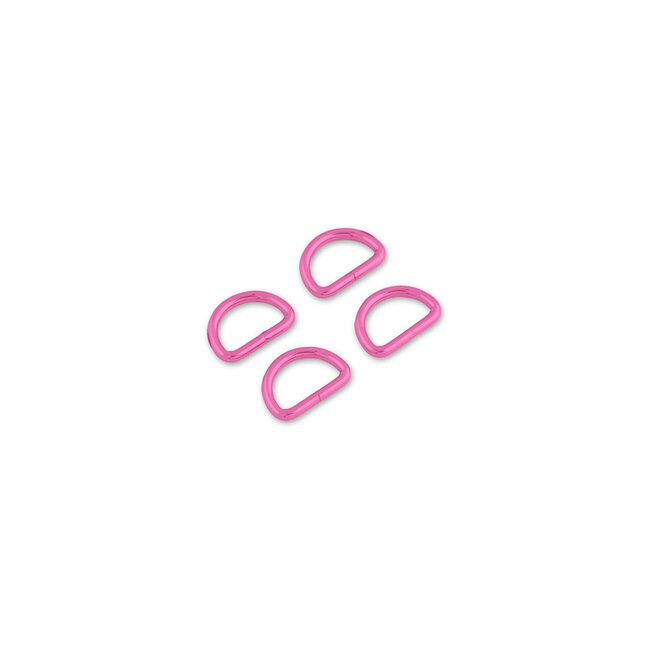 Four Tula Pink 3/4in D-rings