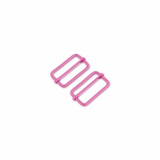 Sallie Tomato Two Tula Pink 1-1/2in Slider Buckles