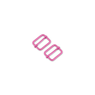 Sallie Tomato Two Tula Pink 1in Slider Buckles