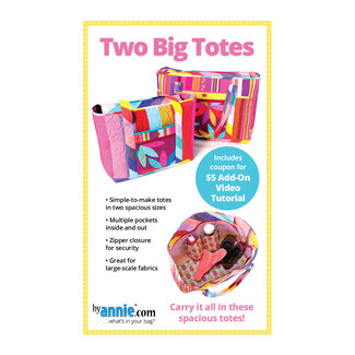 By Annie Two Big Totes Pattern