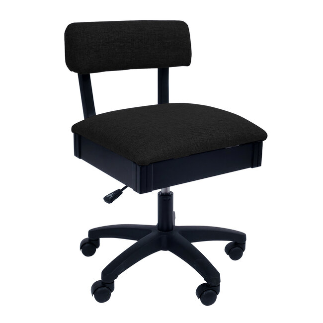 Hydraulic Sewing Chair - Baroness Black