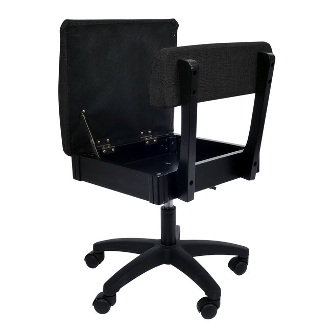 Hydraulic Sewing Chair - Baroness Black