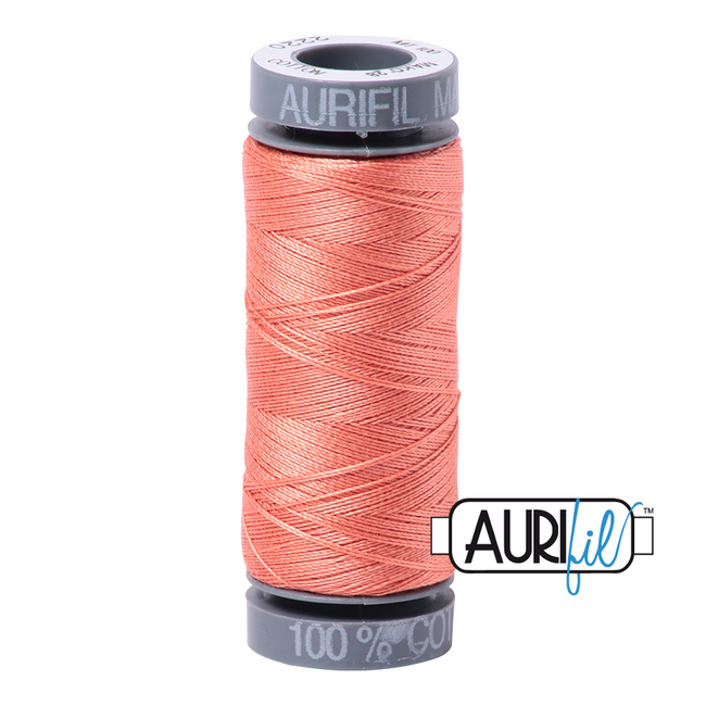 Mako 28 wt cotton 2220 Light Salmon small spool