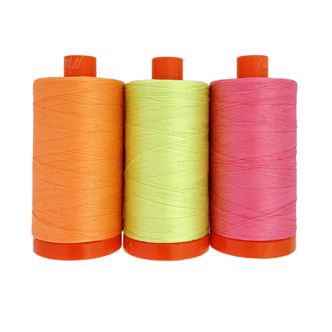 Tula Pink Neon Thread Collection - 3 pcs
