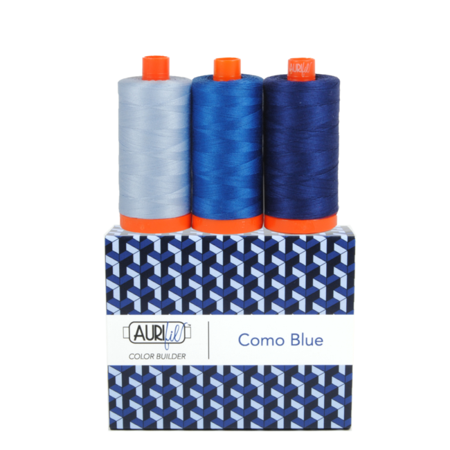 Como Blue - Aurifil Color Builder 50wt