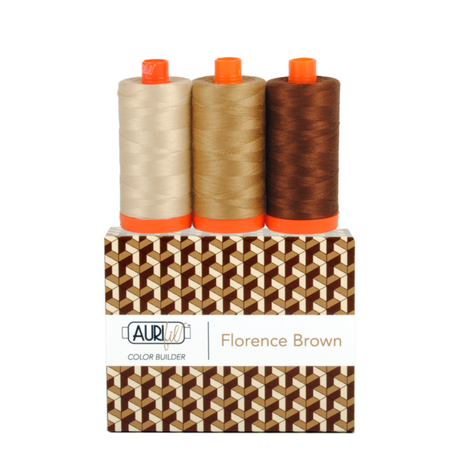 Florence Brown - Aurifil Color Builder 50wt