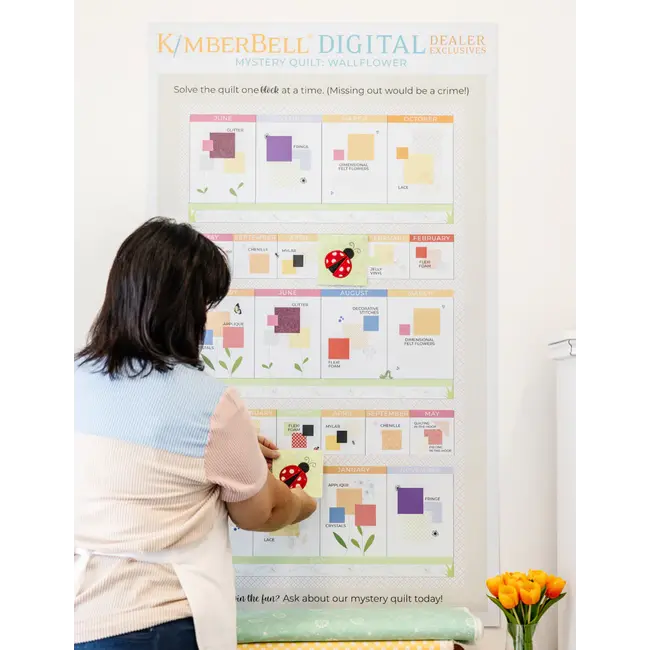 Wallflower Mystery Quilt BOM Registration Fee