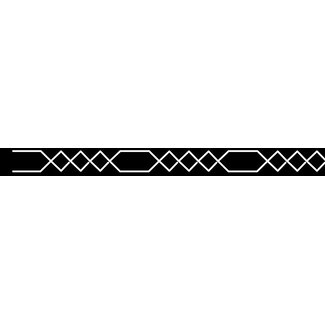 Windham Fabrics 1.5″ single-face satin ribbon, Black $1/m