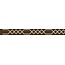1.5″ single-face satin ribbon, Dark Brown $1/m