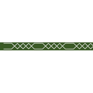 Windham Fabrics 1.5″ single-face satin ribbon, Green $1/m
