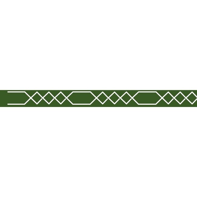 1.5″ single-face satin ribbon, Green $1/m