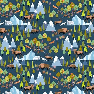 Windham Fabrics From Sea to Sea, Cross Canada, Passport 54318-8, $0.22 per cm or $22/m