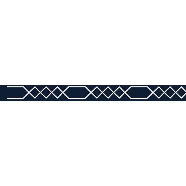 1.5″ single-face satin ribbon, Navy $1/m