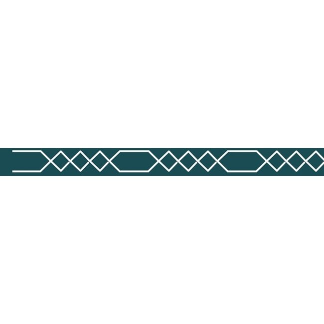 1.5″ single-face satin ribbon, Teal $1/m