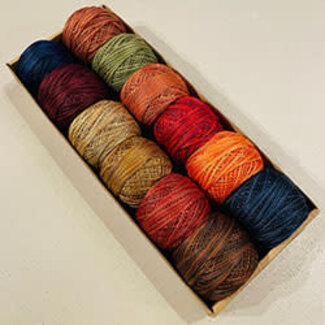 Valdani Perle Cotton Size 5 Collection: All Seasons by Prairie Moon Primitives