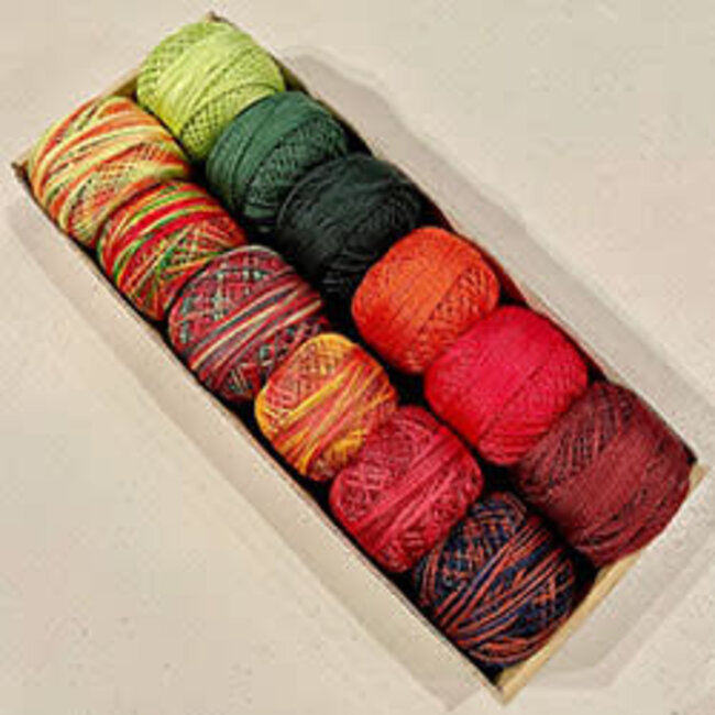 Perle Cotton Size 8 Collection: Accents 1, Joy to the World