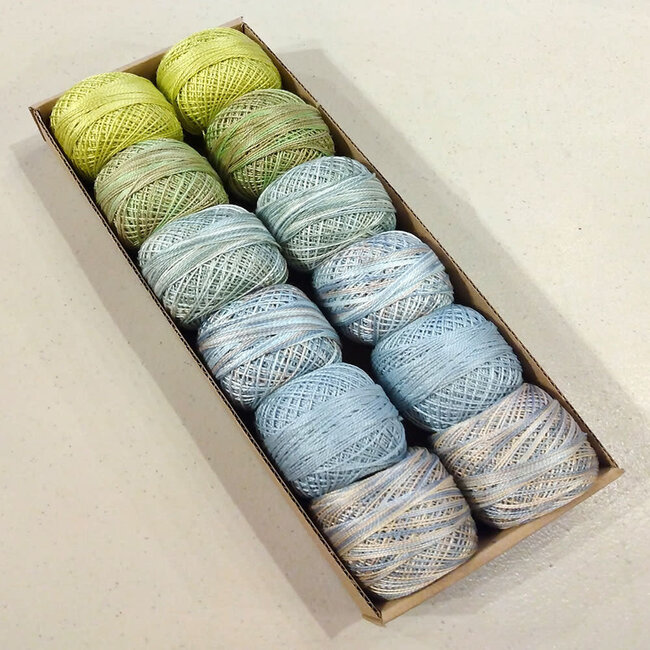 Perle Cotton Size 8 Collection: Two in the Caribbean