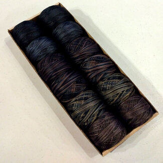 Valdani Perle Cotton Size 5 Collection: Two in Dark