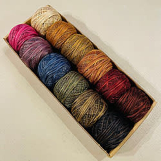 Perle Cotton Size 8 Collection: The Cottage Garden - Fruits & Flowers