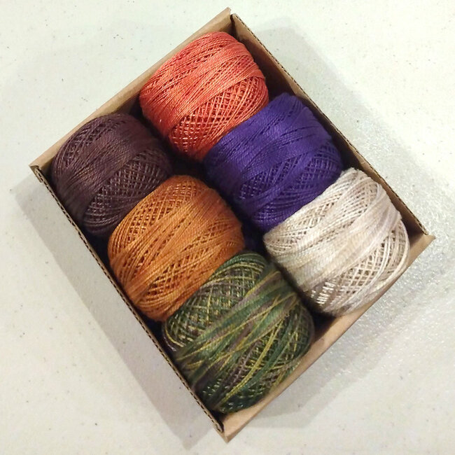 Perle Cotton Size 12 Collection: Pumpkin Patch