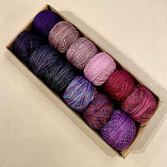 Valdani Perle Cotton Size 12 Collection: Accents 3, Purple Splash