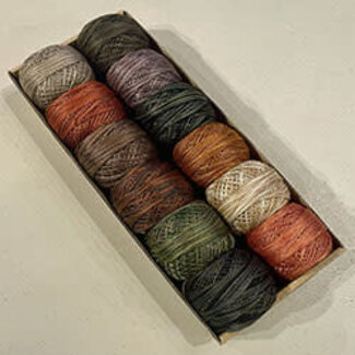 Valdani Perle Cotton Size 8 Collection: Autumn by Notforgotten Farm