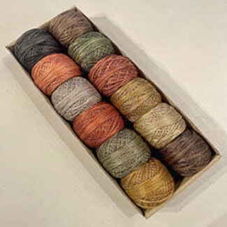 Valdani Perle Cotton Size 8 Collection: Autumn by The Old Tattered Flag