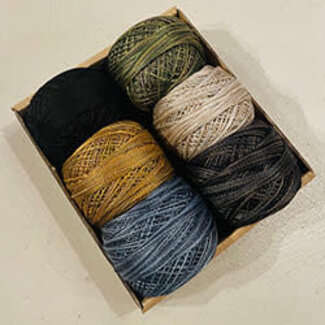 Valdani Perle Cotton Size 8 Collection: Bertie's Year - Summer