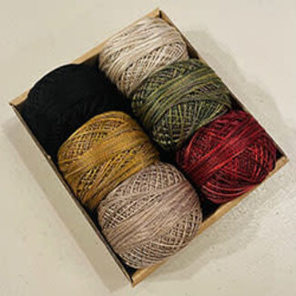 Valdani Perle Cotton Size 12 Collection: Bertie's Year