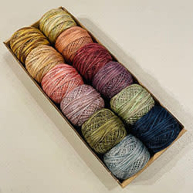 Perle Cotton Size 8 Collection: Carried Away Colors #1