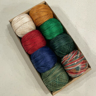 Valdani Perle Cotton Size 8 Collection: Christmas by Jerome Thomas Designs