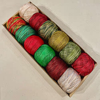 Valdani Perle Cotton Size 12 Collection: Christmas!