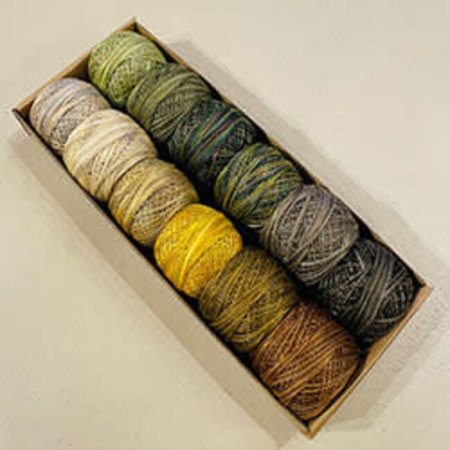 Perle Cotton Size 12 Collection: Delicious! Pistaches