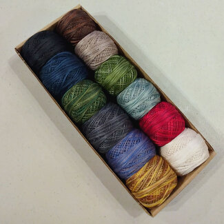 Valdani Perle Cotton Size 12 Collection: Essentials #1