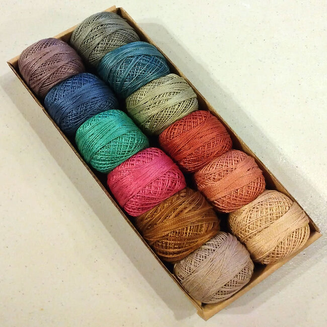 Perle Cotton Size 8 Collection: Light by Bigsby Designs