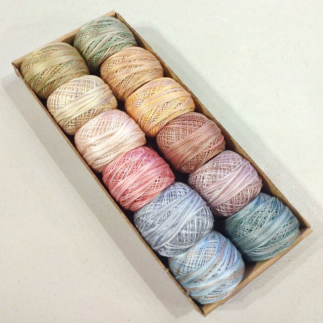 Perle Cotton Size 5 Collection: Muddy Monet