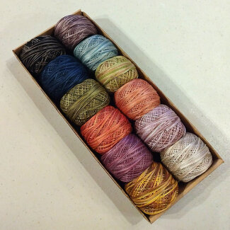 Valdani Perle Cotton Size 12 Collection: Nightingale Song