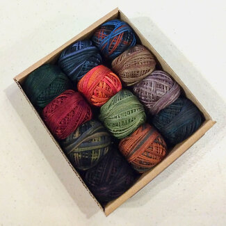 Valdani 3 Strand Cotton Floss Collection: Country Lights Set 1, Darker Shades
