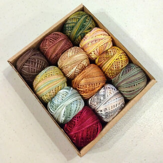 Valdani 3 Strand Cotton Floss Collection: Country Lights Set 2, Lighter Shades
