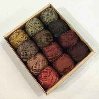 Valdani 3 Strand Cotton Floss Collection: Forest Canvas