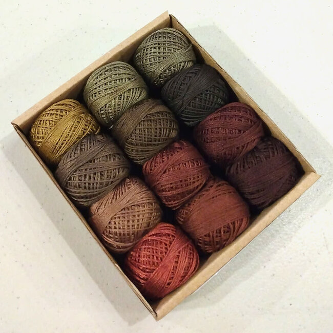 3 Strand Cotton Floss Collection: Forest Canvas