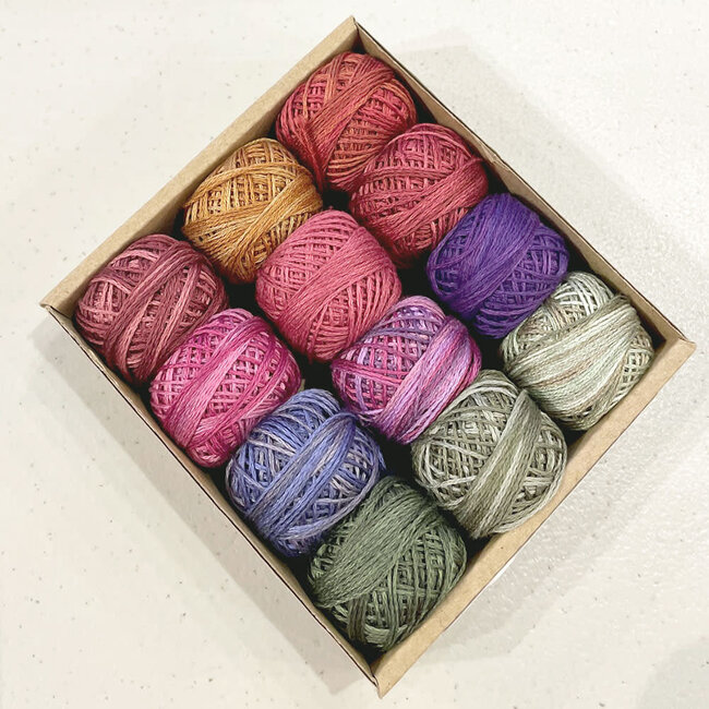3 Strand Cotton Floss Collection: Flowers of Quaker