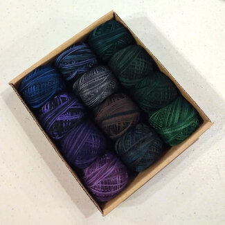 Valdani 3 Strand Cotton Floss Collection: Midnight Fantasy