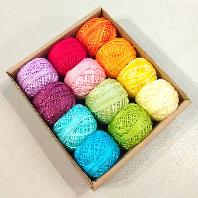 3 Strand Cotton Floss Collection: Rainbow Light