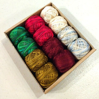 Valdani 3 Strand Cotton Floss Collection: Two at Christmas