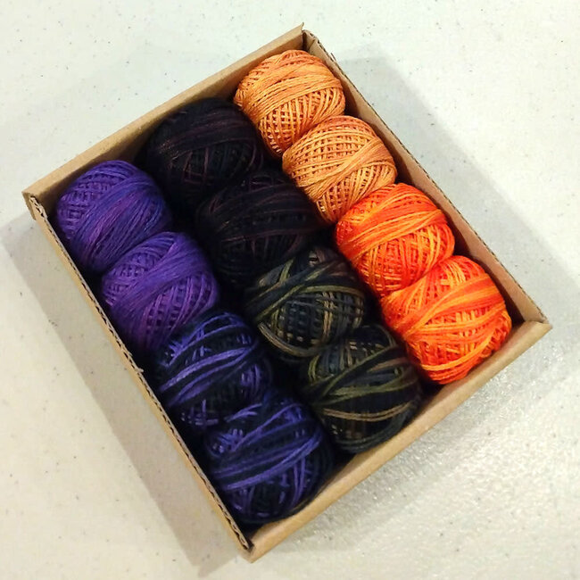 3 Strand Cotton Floss Collection: Two at Halloween