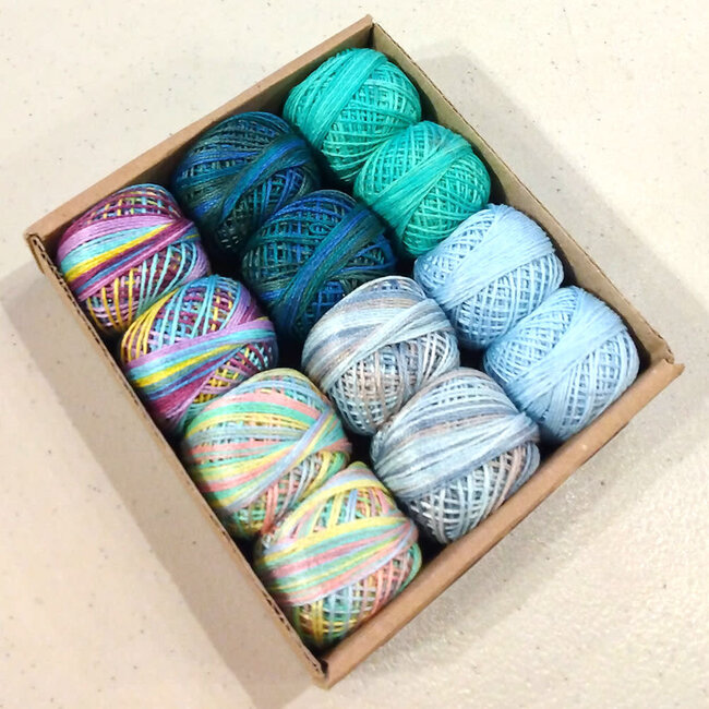 3 Strand Cotton Floss Collection: Two in Water